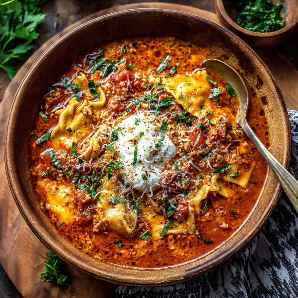 Lasagna Soup