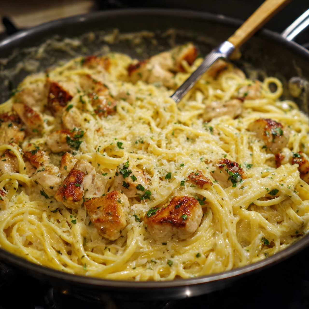 Chicken Alfredo Pasta