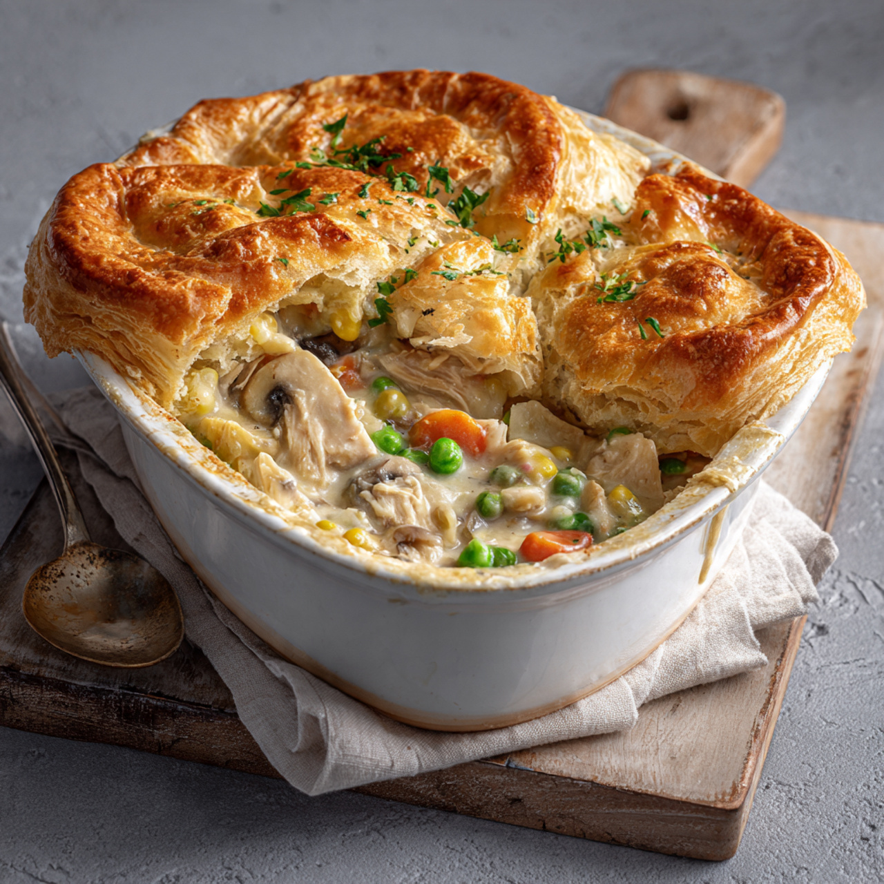 Chicken Pot Pie Casserole