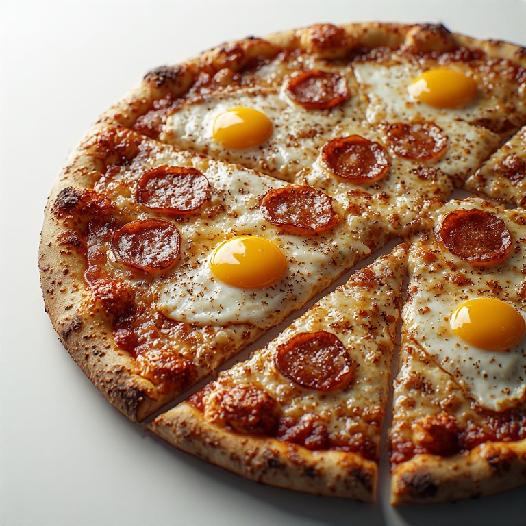 Creamy, Comforting Breakfast Pizza