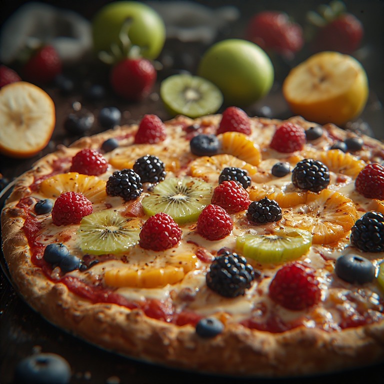 Creamy Homemade Fruit Pizza