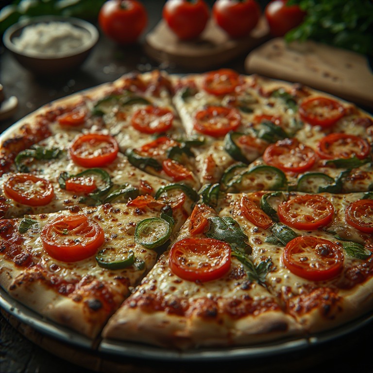 Veggie homemade Pizza