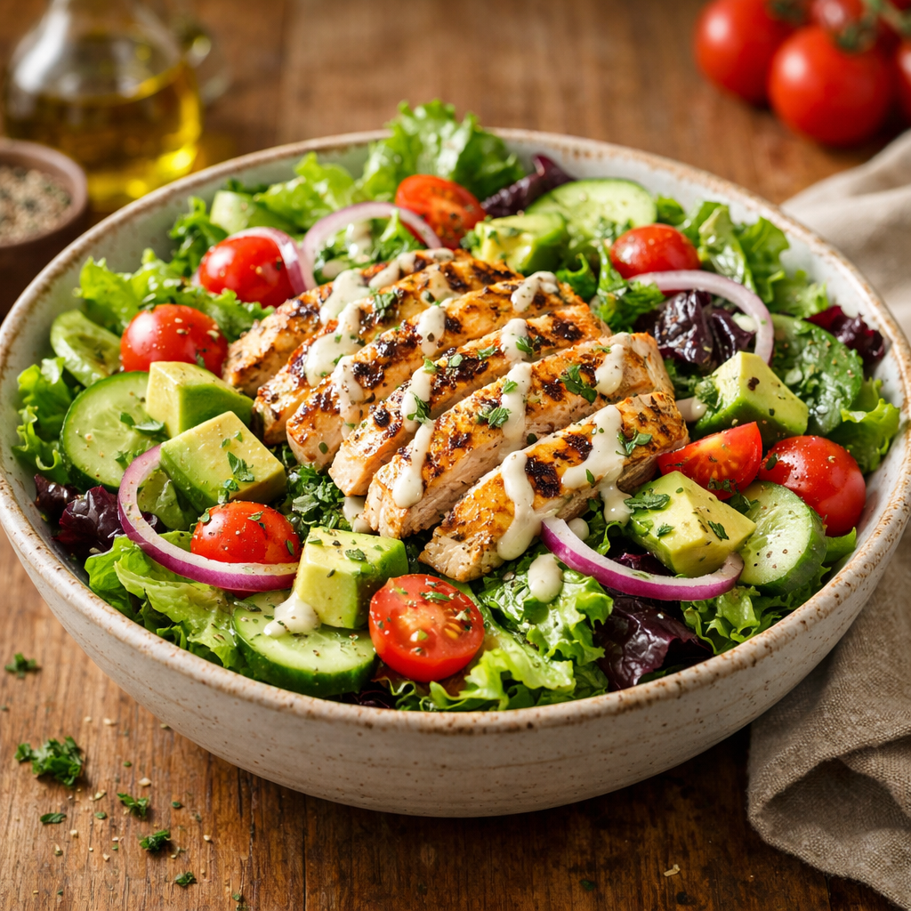 Grilled Chicken Salad
