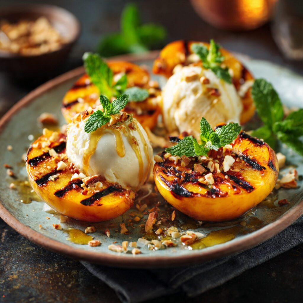 Grilled Peaches