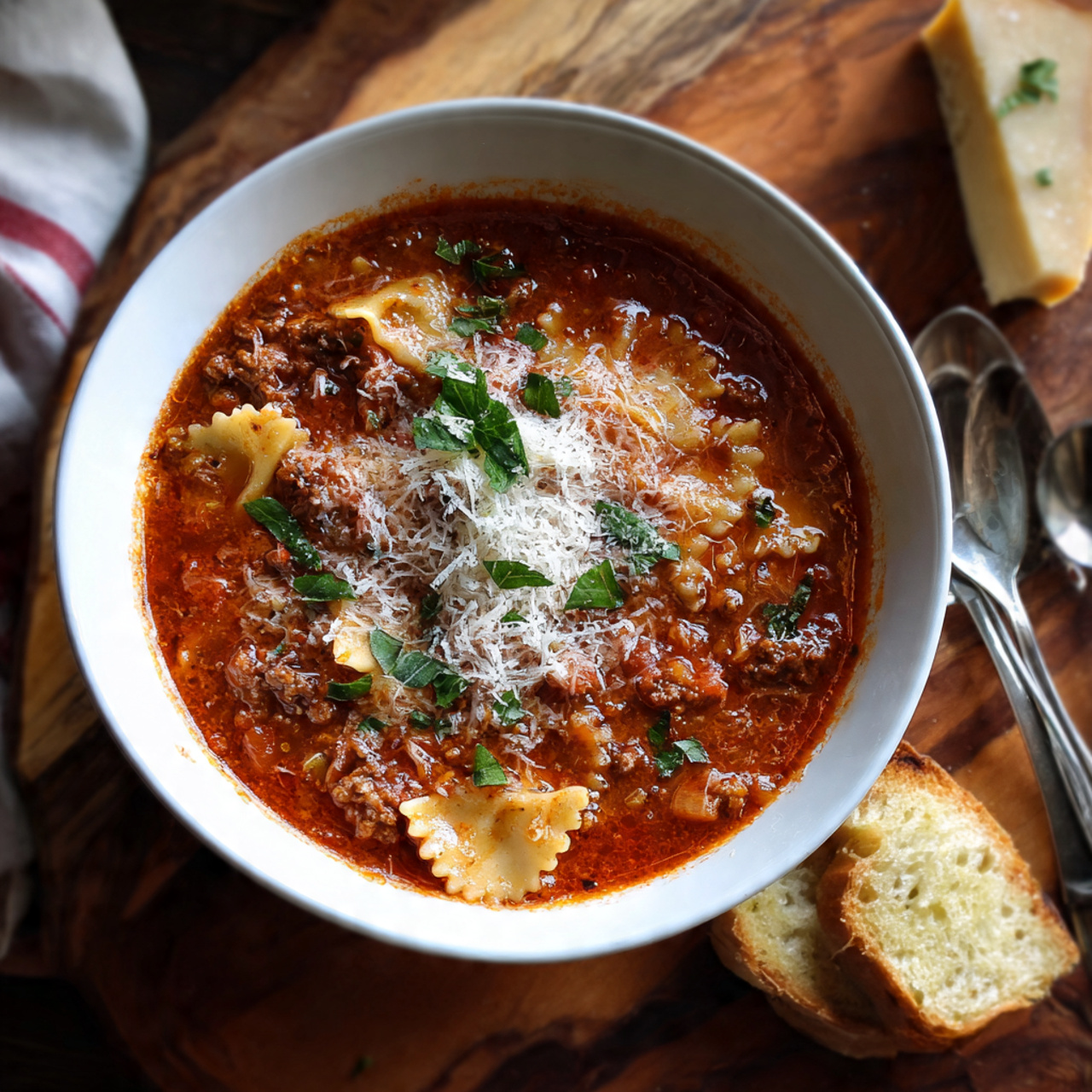 lasagna soup recipe