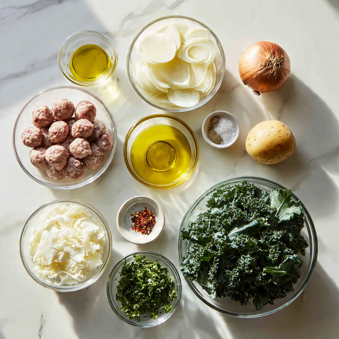 Zuppa Toscana Soup Ingredients