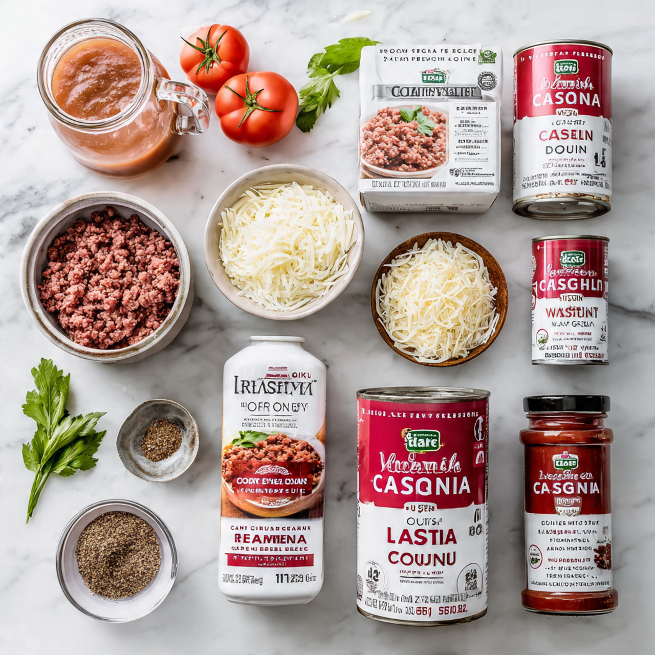 lasagna soup Ingredient