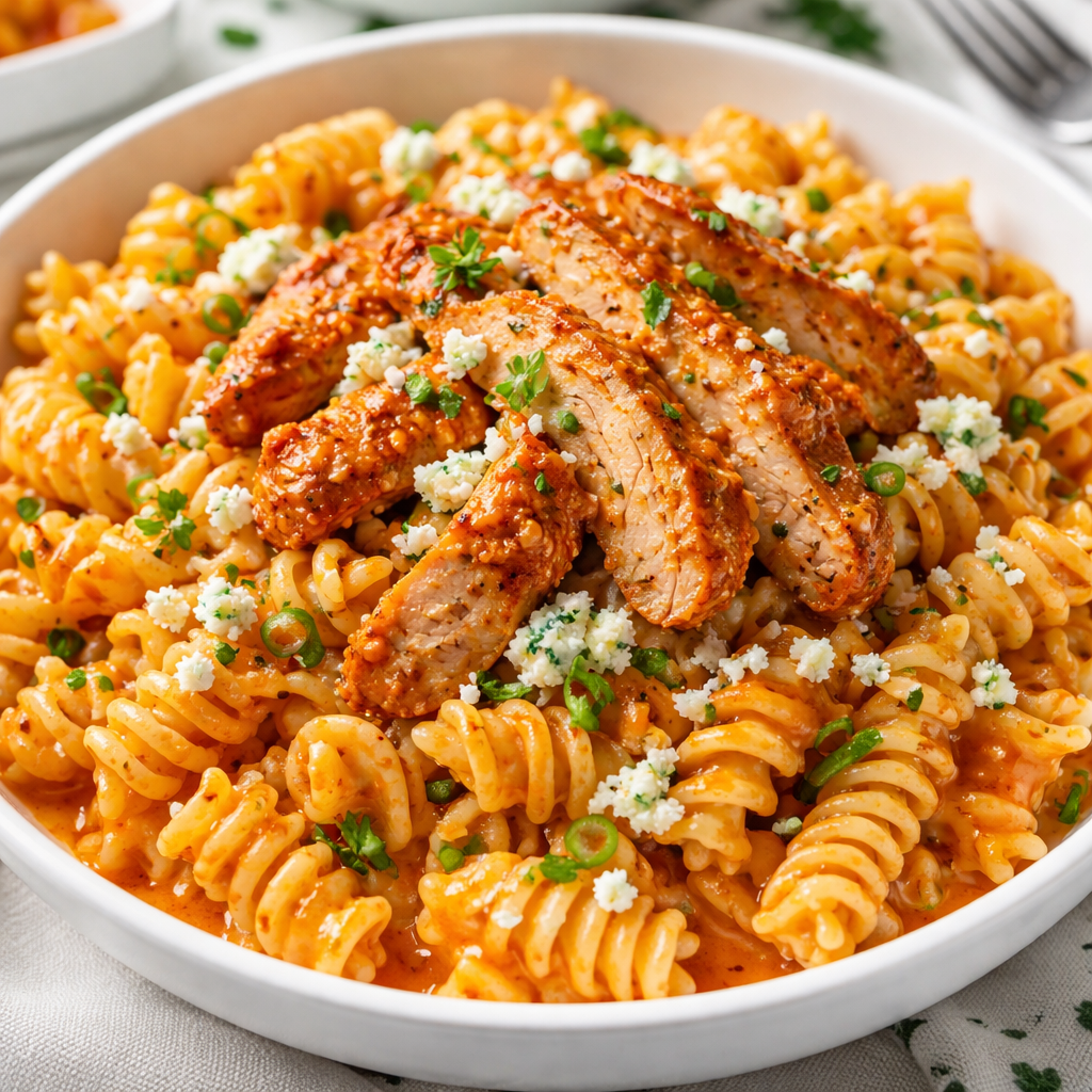buffalo chicken pasta