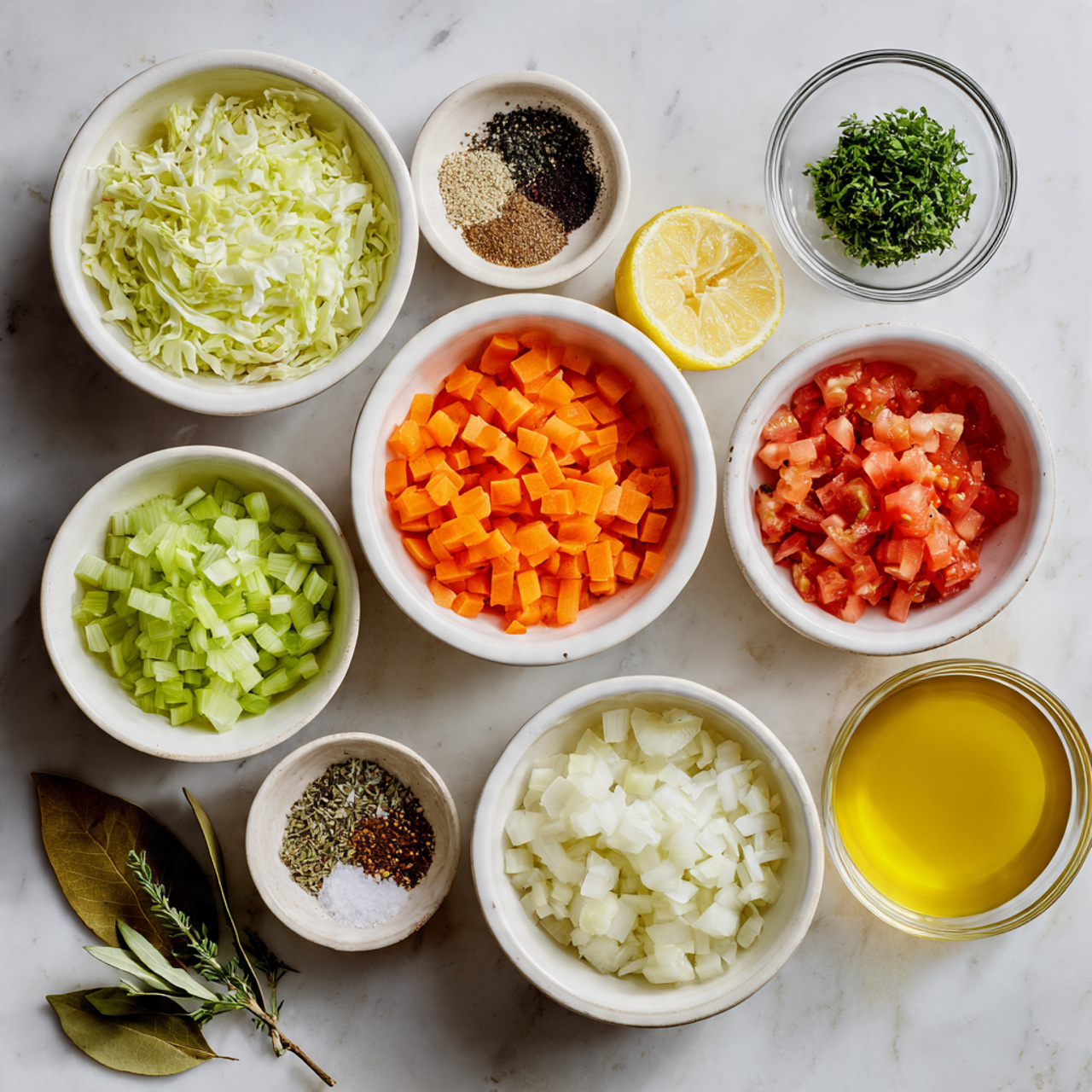 cabbage soup ingredients