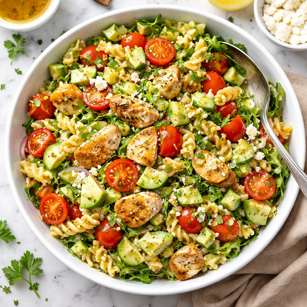 chicken pasta salad