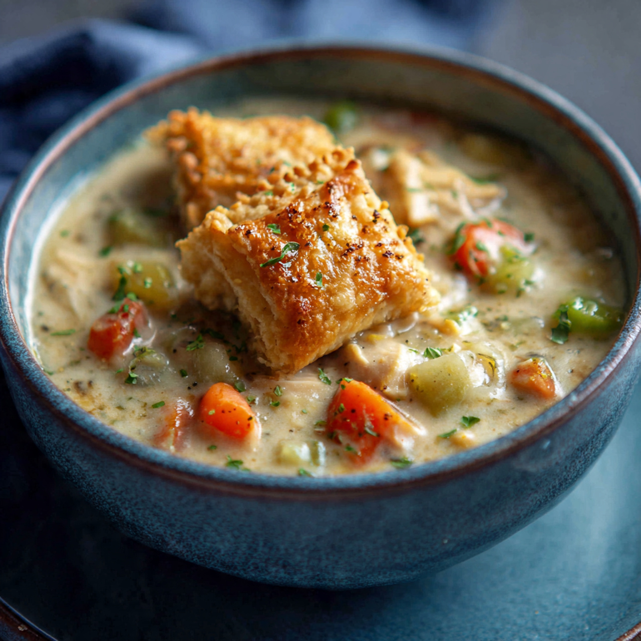chicken pot pie soup