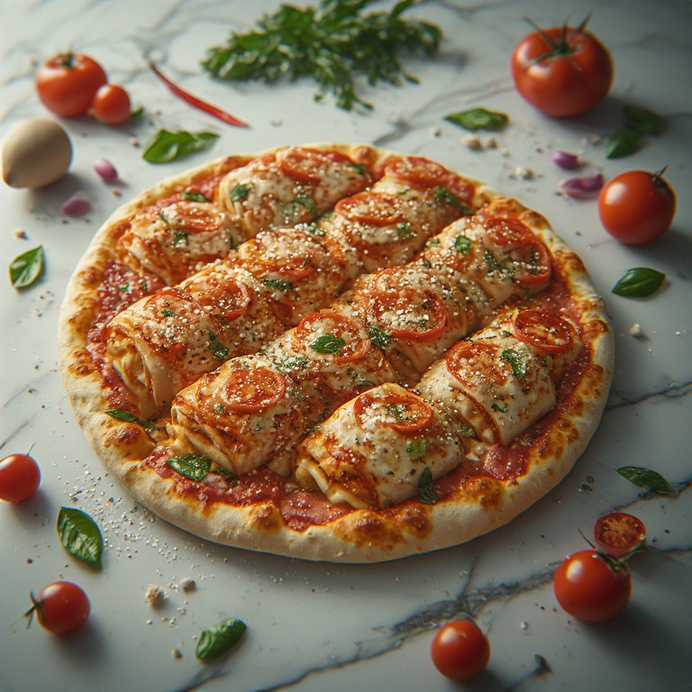 recipe of pizza rolls