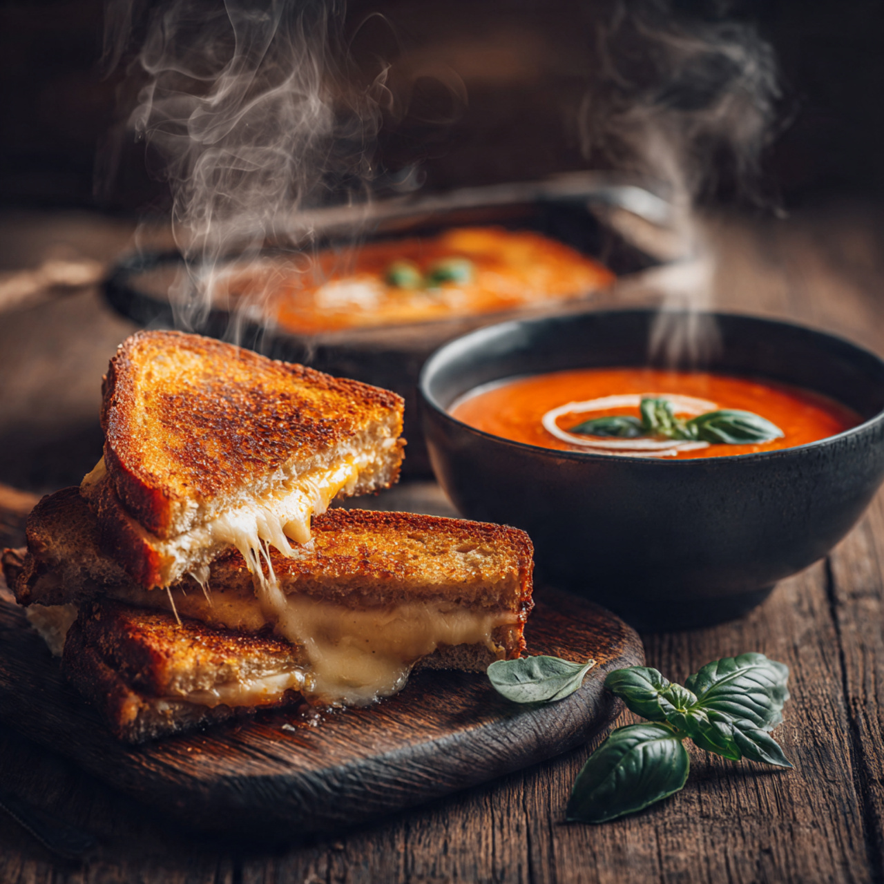 grilled cheese and tomato soup