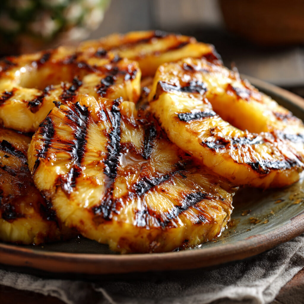 grilled pineapple