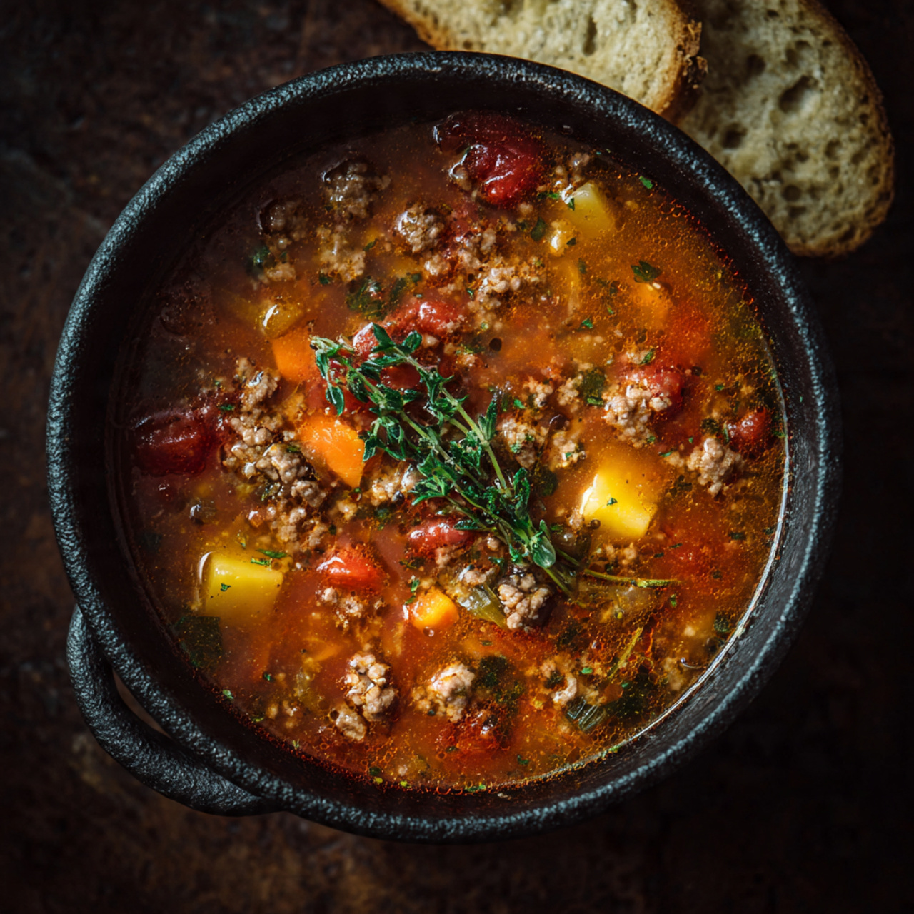 hamburger soup