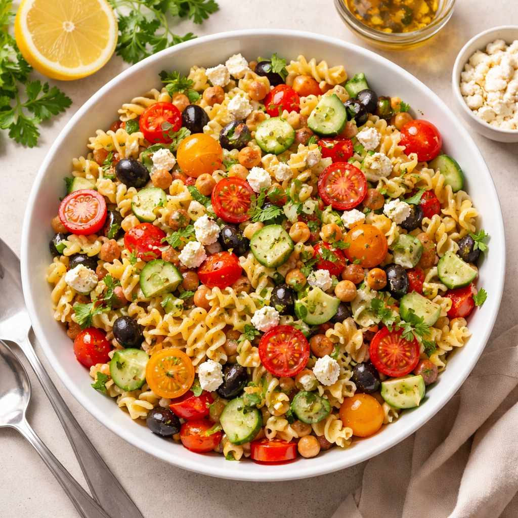 healthy pasta salad
