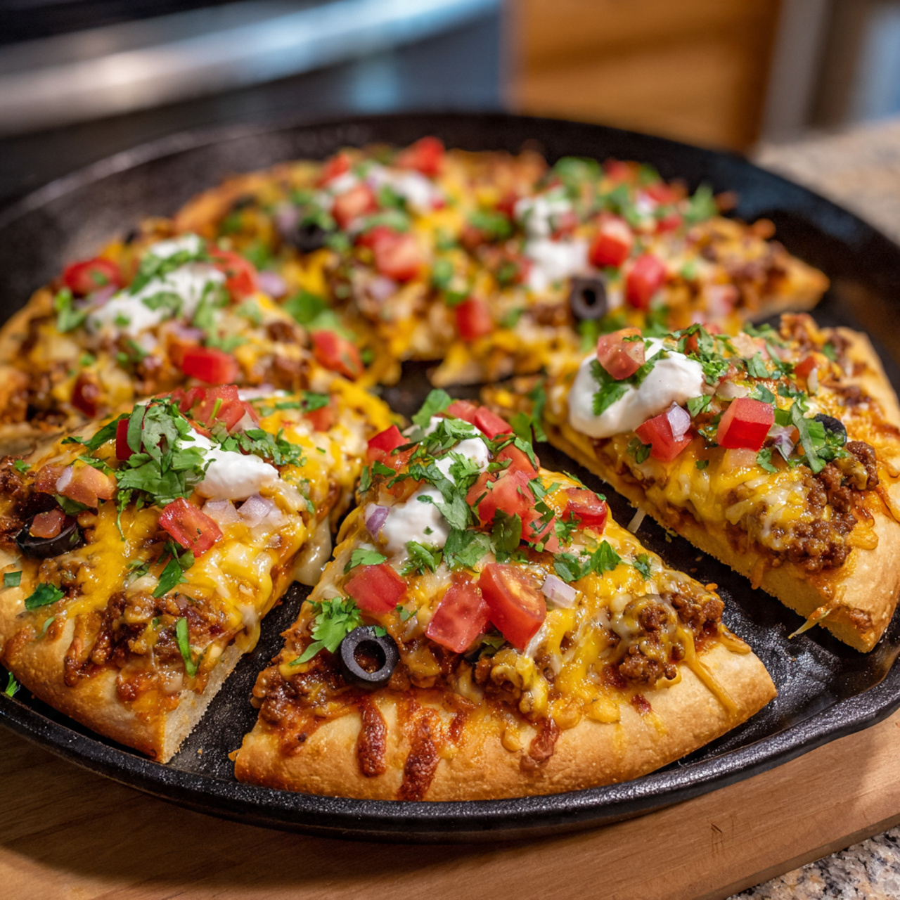 Homemade Mexican Pizza Recipe