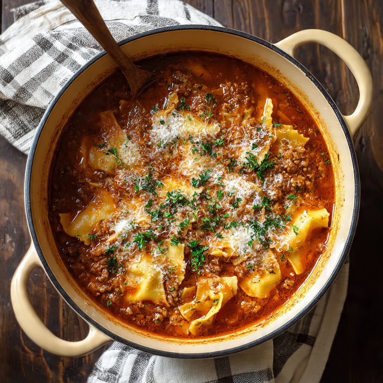 lasagna soup