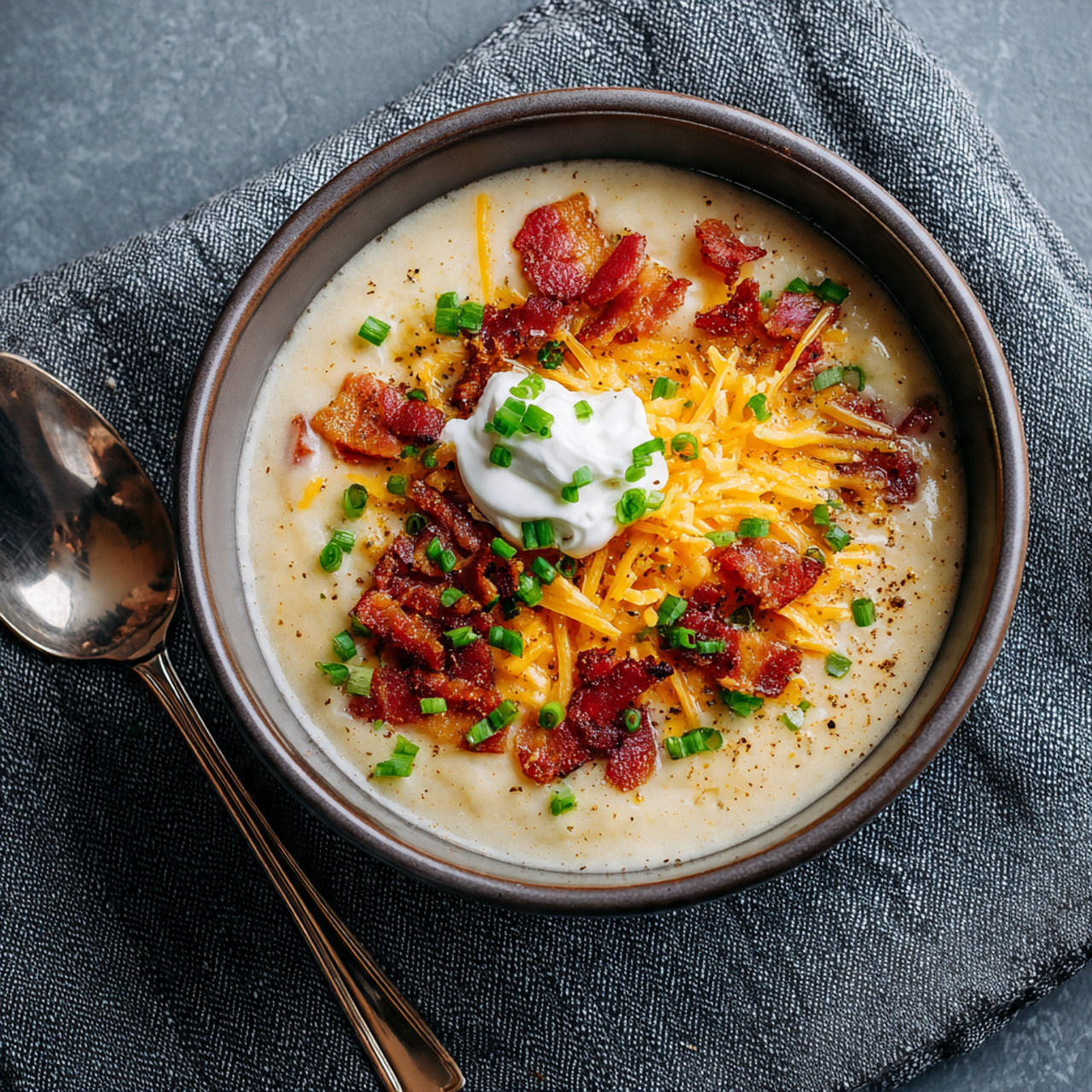 loaded baked potato soup
