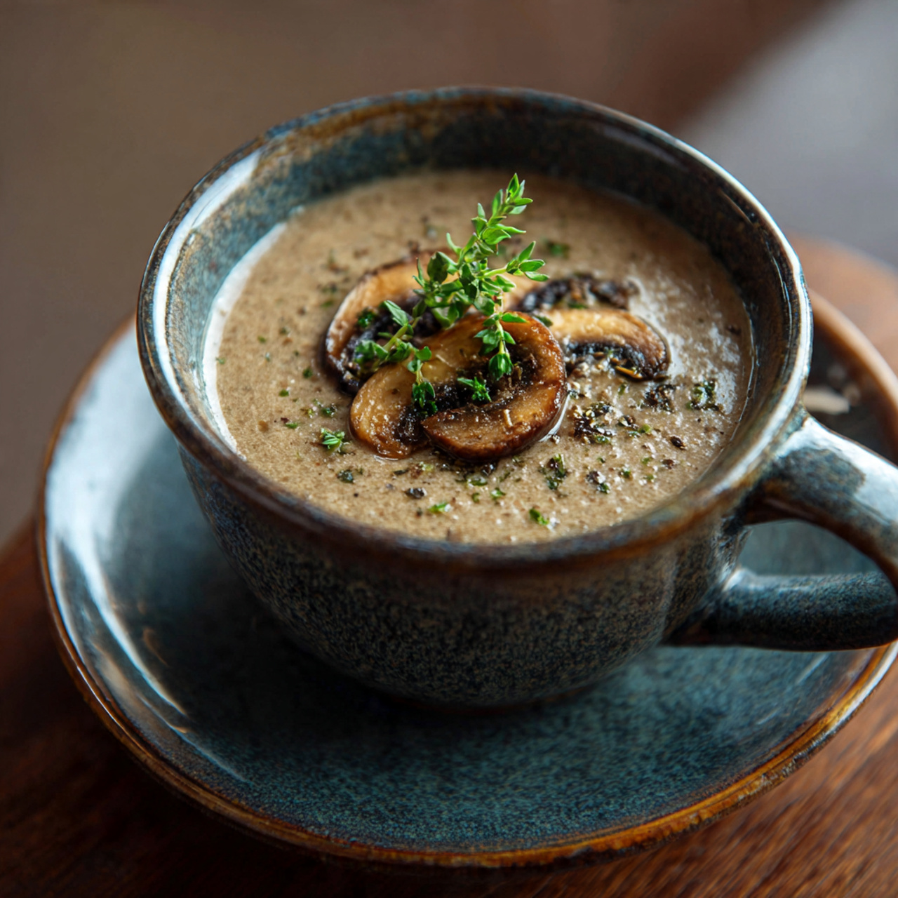 mushroom soup
