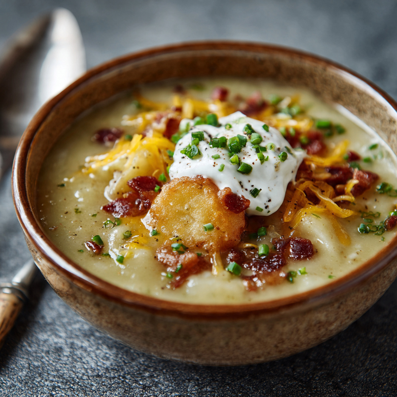 Potato Soup Serving