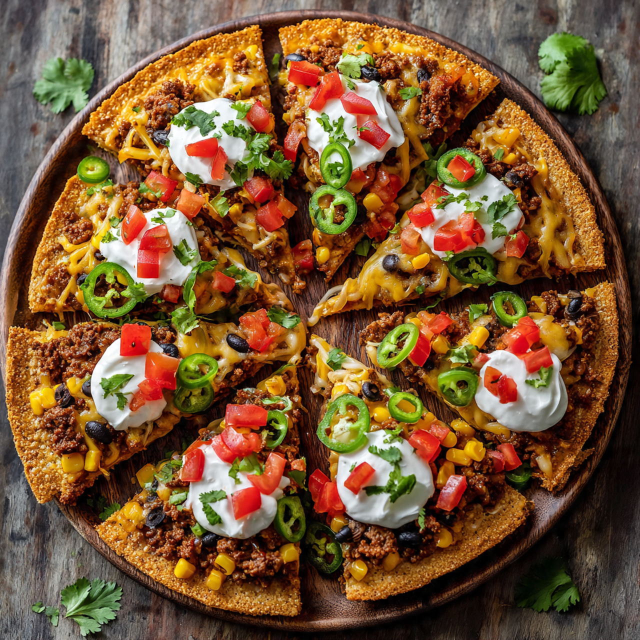 How to Make Taco Pizza