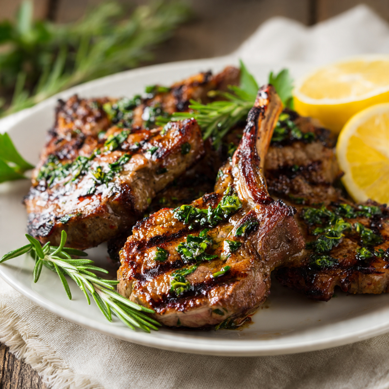 Grilled Lamb Chops