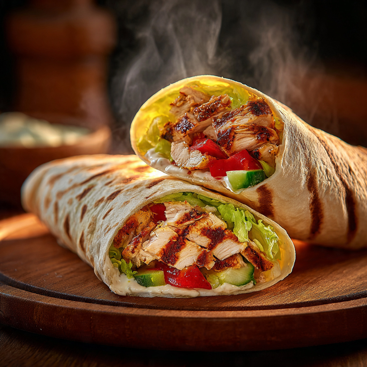 Grilled Chicken Wrap