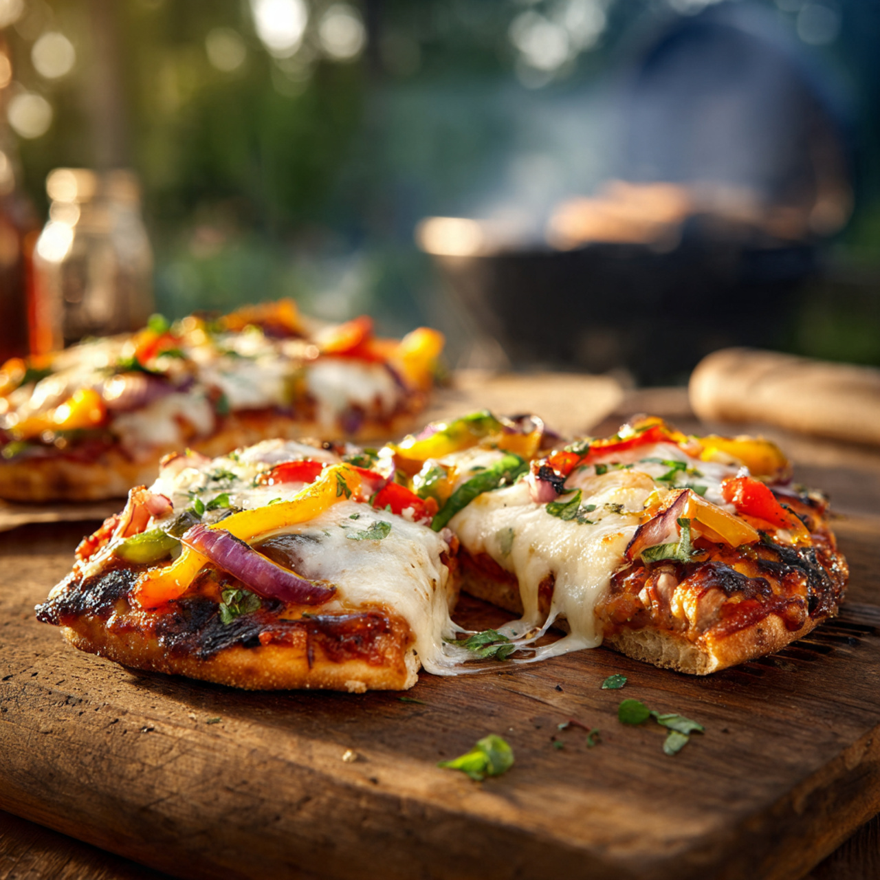 Grilled Pizza
