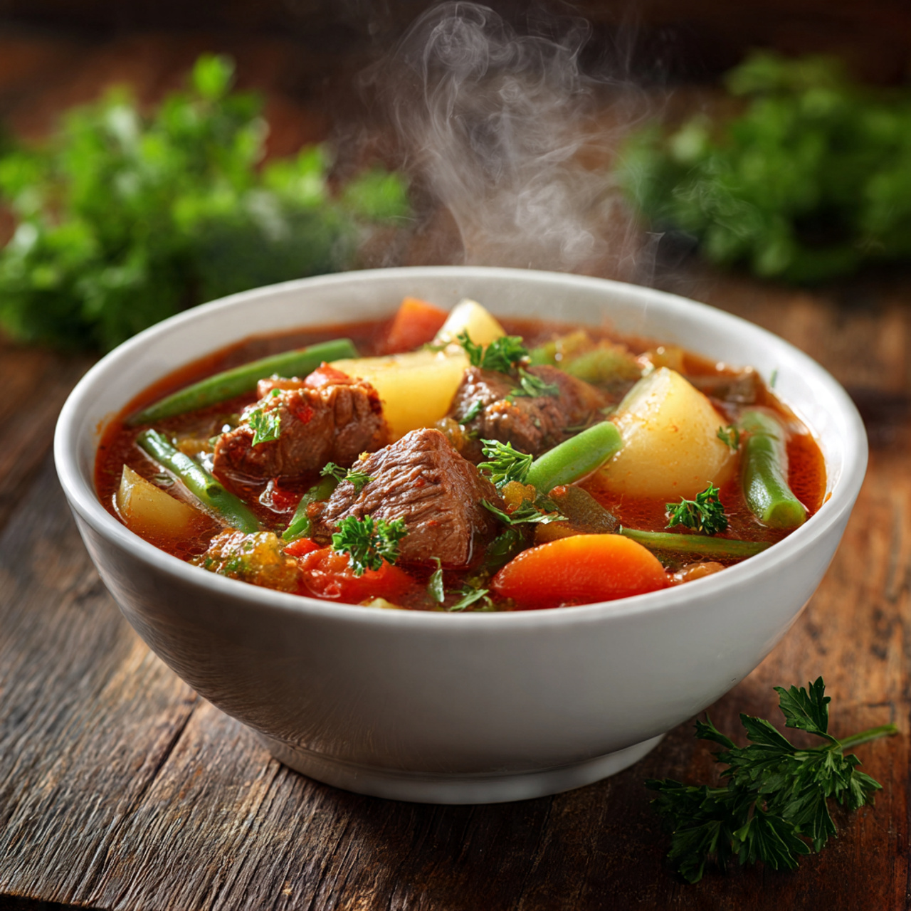 vegetable beef soup